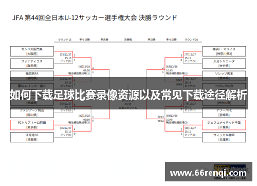 如何下载足球比赛录像资源以及常见下载途径解析